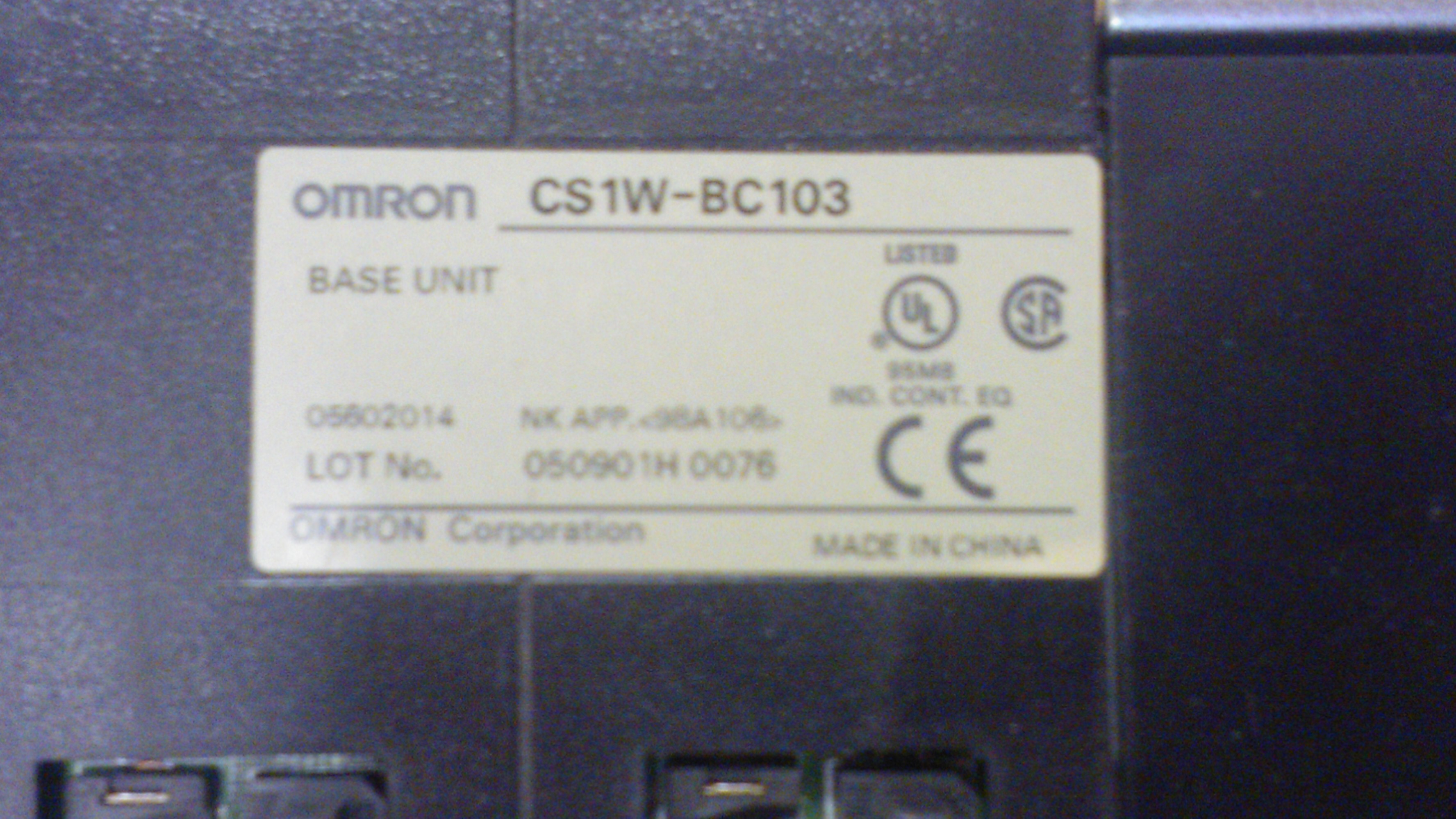 CS1W-BC103